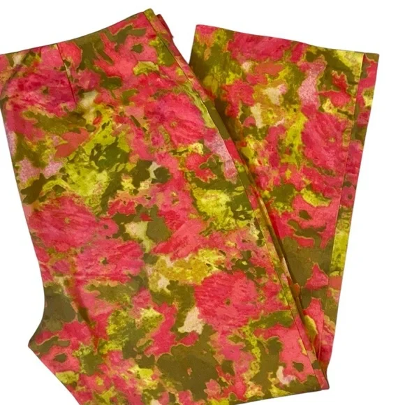 Sigrid Olsen Flared Ankle Pants; Size 14
Bold beautiful colors, EUC - Picture 2 of 7